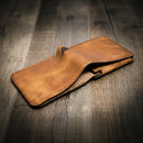 Badge Bifold Wallet by Bull Sheath Leather