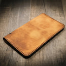 Badge Long Wallet by Bull Sheath Leather