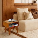 Serena Solid Wood Nightstand by Megsu