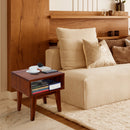 Serena Solid Wood Nightstand by Megsu