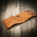 The Trinity Trifold Wallet by Bull Sheath Leather
