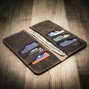 Western Long Wallet by Bull Sheath Leather