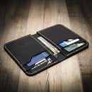 Western Vertical Wallet by Bull Sheath Leather