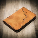 Western Vertical Wallet by Bull Sheath Leather