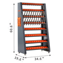 60-Inch Heavy-Duty Multifunction CNC Tool Rack Holder Organizer (SAK80412)