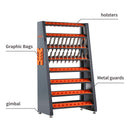 60-Inch Heavy-Duty Multifunction CNC Tool Rack Holder Organizer (SAK80412) by SAKSBY WHOLESALE