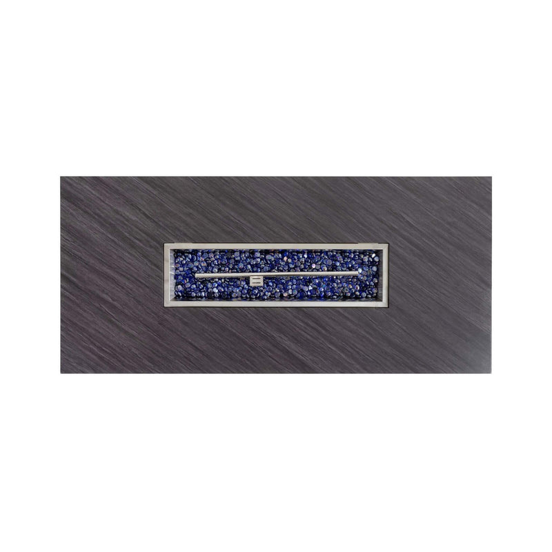 Alora Premium 60-Inch Rectangular Outdoor Modern Propane Fire Pit Table With Rain Cover (SAK91273)