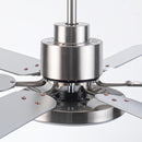 60" Lucknow Modern Ceiling Fan with Lighting and Remote Control