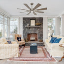 60" Oretha Windmill DC Ceiling Fan with LED Lighting