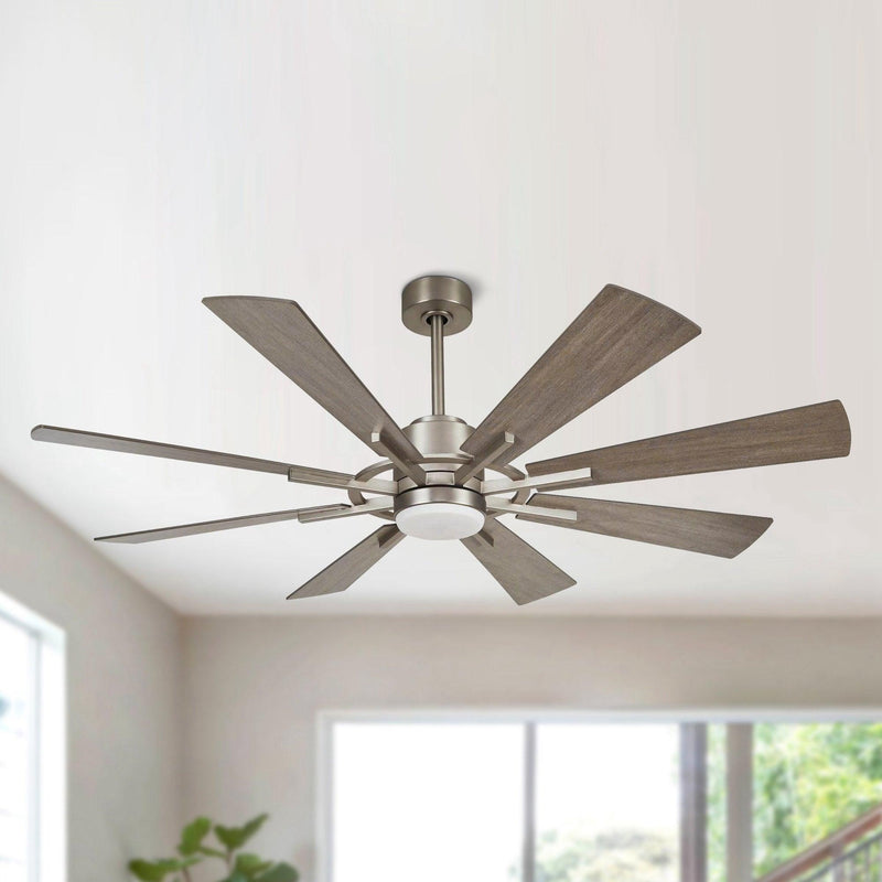 60" Oretha Windmill DC Ceiling Fan with LED Lighting