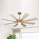 60" Oretha Windmill DC Ceiling Fan with LED Lighting