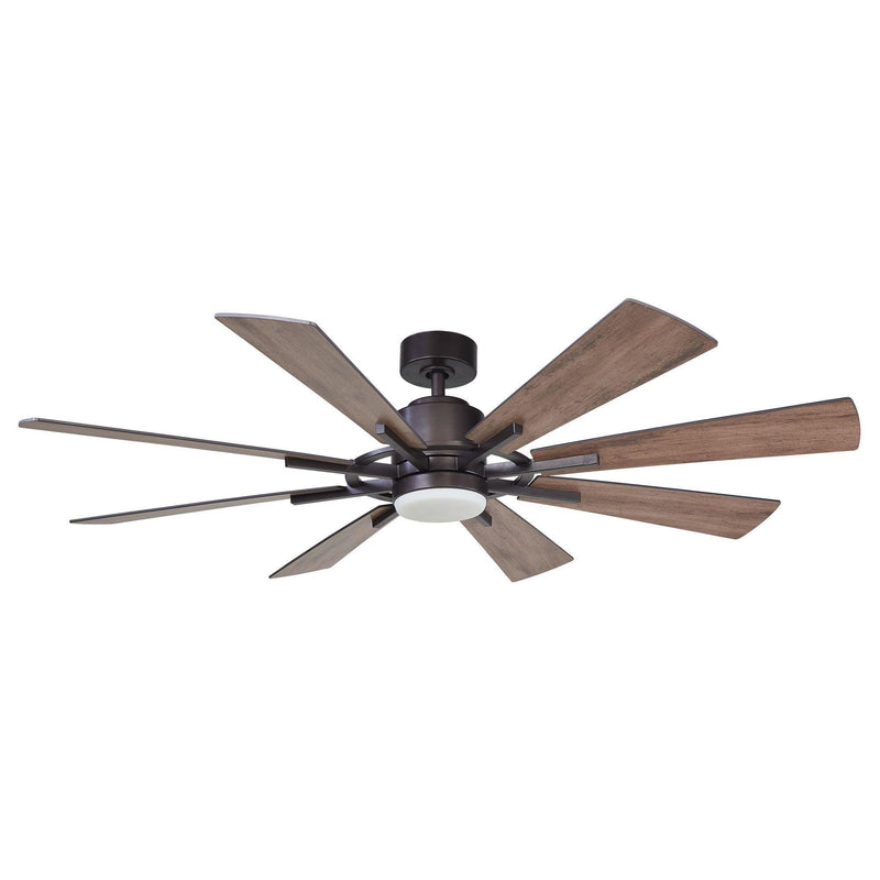 60" Oretha Windmill DC Ceiling Fan with LED Lighting
