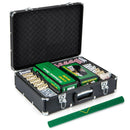 600-Piece Poker Chip Set 14 Gram Claytec Chips with Carrying Case-Black by LJGDeals