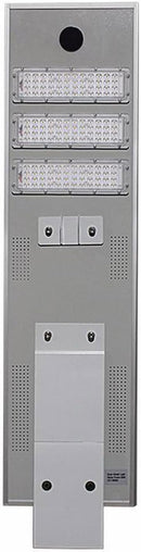 6000W Aluminum Frame LED Integrated Solar Street Light, IP65 Waterproof , Radar Sensor + Light Sensor, Dusk to Dawn Solar