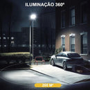 6000W Solar Street Light Outdoor Waterproof -Radar & Motion Sensing, Remote Control with 360° Wide Angle Lighting
