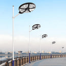 6000W Solar Street Light Outdoor Waterproof -Radar & Motion Sensing, Remote Control with 360° Wide Angle Lighting