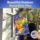 Flower - Mums House Flag 28x40 Porch Sleeve Pole Decorative Outside Yard Banner Artwork Wall Hanging, Polyester