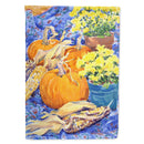 Flower - Mums House Flag 28x40 Porch Sleeve Pole Decorative Outside Yard Banner Artwork Wall Hanging, Polyester