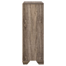 Kauffman 5-drawer Bedroom Chest Washed Taupe