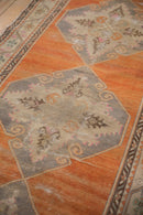 3.5x11 Vintage Distressed Oushak Rug Runner