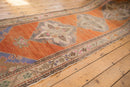3.5x11 Vintage Distressed Oushak Rug Runner