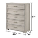 Colorado - Bedroom Set With Upholstered LED Headboard by HouseOfZazla
