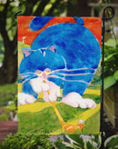 Blue Cat Golpher  Garden Flag – Decorative Outdoor Yard Flag