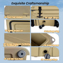 110 Quart Khaki Rotomolded Insulated Ice Chest by HouseOfZazla