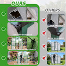 Polycarbonate Walk-In house, Raised Base For Outdoor In All Season by HouseOfZazla