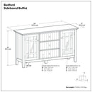 Bedford - Sideboard Buffet - White