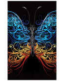 Large Swirl Butterfly Wall Graphic Mural