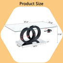 Minimalist Coffee Table - Black by HouseOfZazla