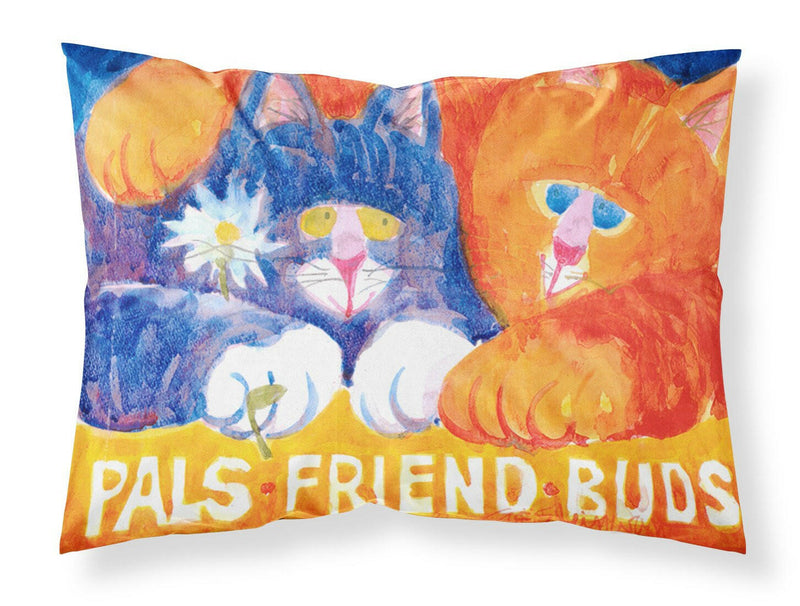 Cats Pals Friends Buds  Moisture wicking Fabric standard pillowcase