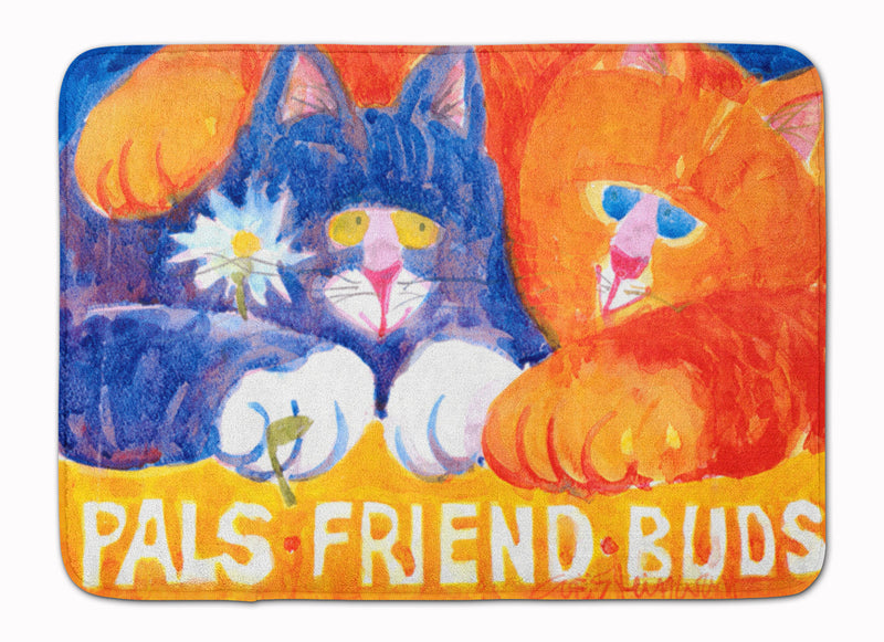 Cats Pals Friends Buds Machine Washable Memory Foam Mat 6029RUG