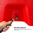 Gas Caddy With Wheels, Fuel Transfer Tank, Gasoline Diesel Can by HouseOfZazla
