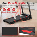 Folding Treadmills For Home - 3.5Hp Portable Foldable With Incline, Electric Treadmill For Running Walking Jogging Exercise With 12 Preset Programs, Indoor Workout Training Space Save Apartment, App - Black by HouseOfZazla