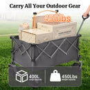Portable 400L Collapsible Wagon