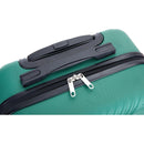 2Piece Luggage Sets ABS Lightweight Suitcase, Spinner Wheels, (20/14) DARK GREEN