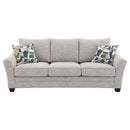 Mingle ] Upholstered Sofa - Light Gray