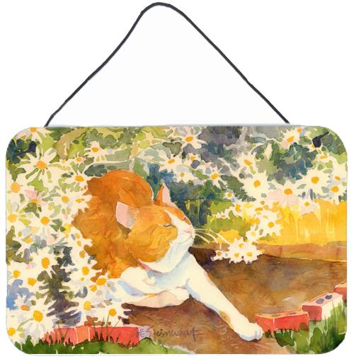Cat Indoor Aluminium Metal Wall or Door Hanging Prints