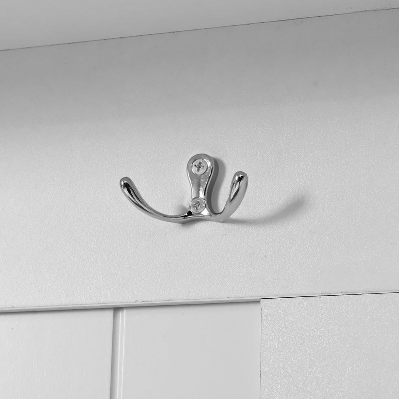 4-in-1 Entryway Bench with Coat Rack, Cushion and 4 Sturdy Hooks, 47.2" Wide Hall Tree with Storage Bench for Hallway, Entryway, Living Room