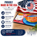 A Slice of Cantelope Doormat Indoor Outdoor 18H X 27W Front Door Mat Rugs for Entryway, Non Slip Washable