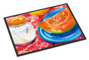 A Slice of Cantelope Doormat Indoor Outdoor 18H X 27W Front Door Mat Rugs for Entryway, Non Slip Washable