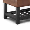 Cosmopolitan - Storage Ottoman Bench With Open Bottom by Unique Piece Furniture