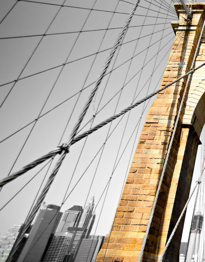 New York City Brooklyn Bridge Wall Mural