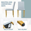Modern Dining Chairs With Metal Legs by Unique Piece Furniture
