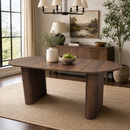 70.8" Oval Dining Table for 4-8 Persons