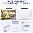 Houses Standard Pillowcase Lightweight Super Soft Easy Care Decorative Artwork Pillowcase, Standard