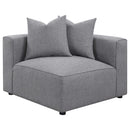 Amherst - Modular Sectional With Cushions - Gray by HouseOfZazla