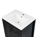 Retro Bathroom Vanity With Sink, Soft Closing Cabinet & Drawers by HouseOfZazla